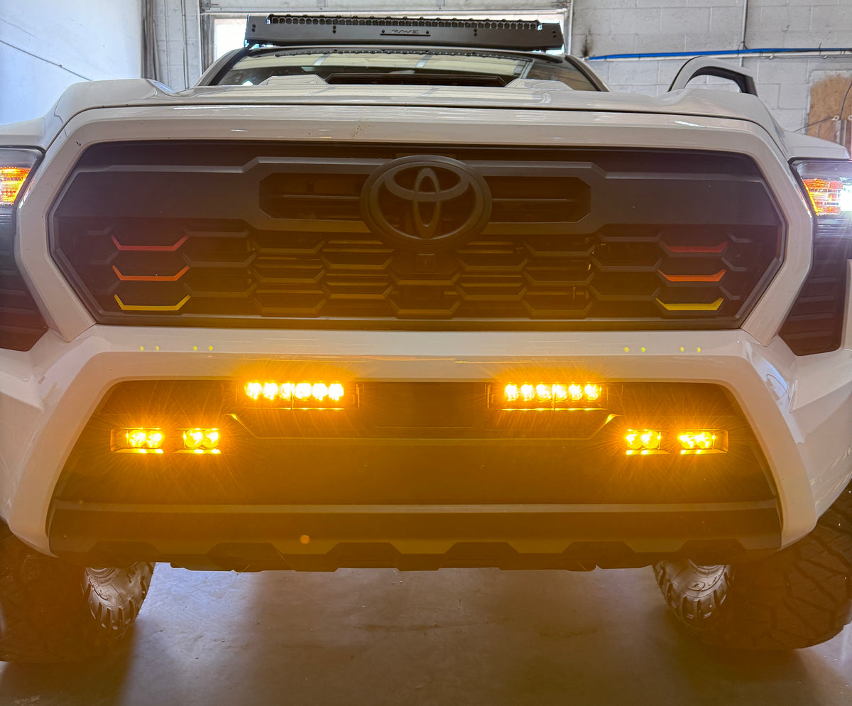 4th Gen Toyota Tacoma (2024+) Led Fog Light Kit - Amber Lens 